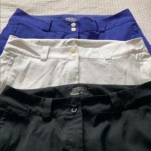 Nike golf skorts Set of 3